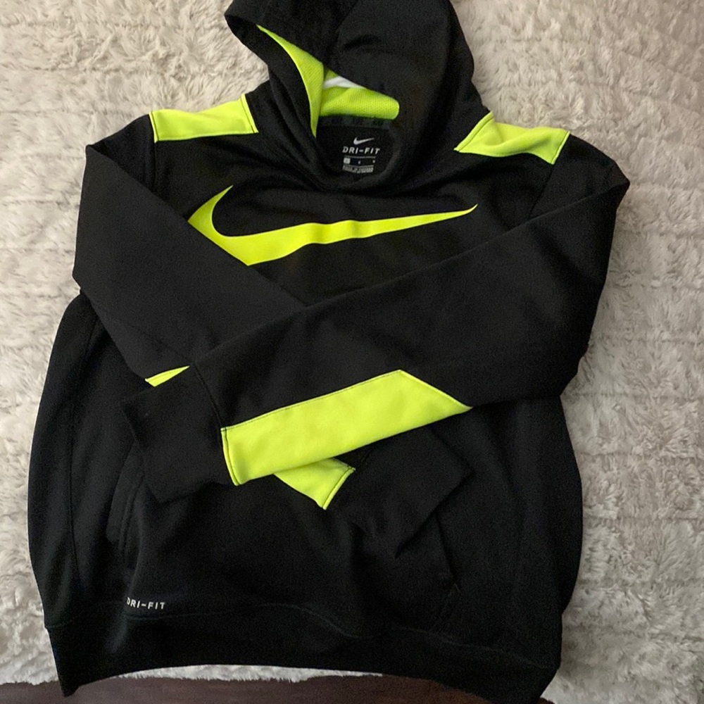 Nike hoodie dry fit size large (youth)